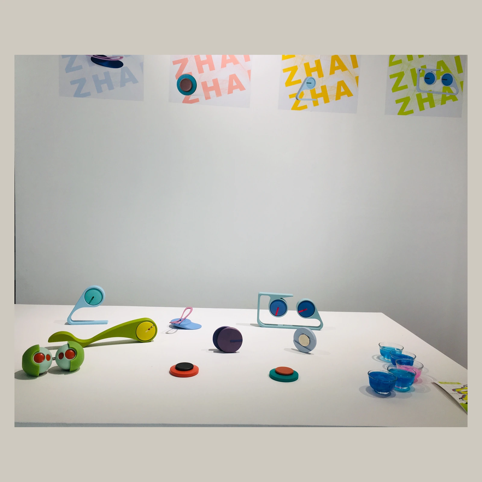 毕业设计系列产品的毕业展现场 / Graduation exhibition display